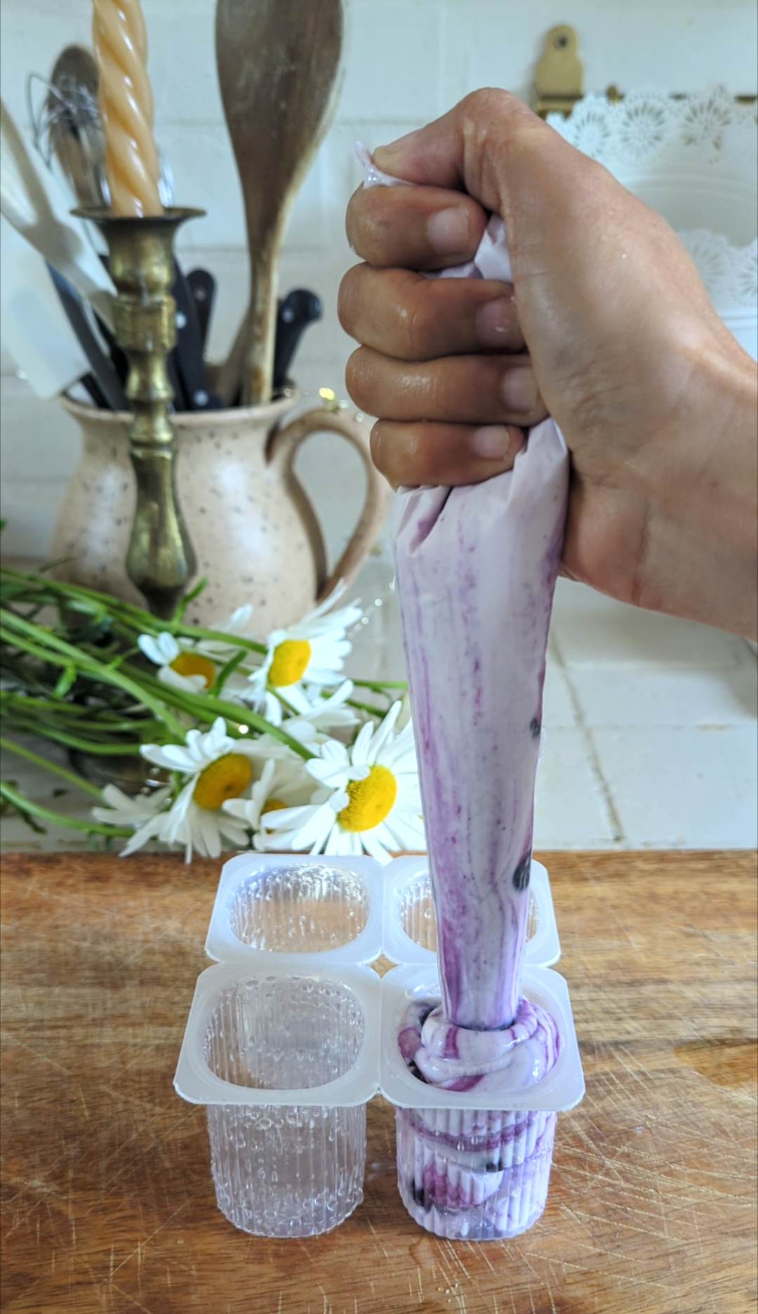 Glace healthy au sirop cru - 